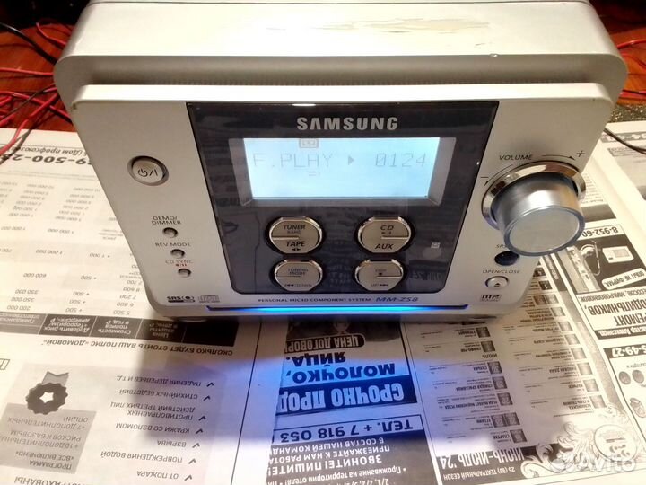 Музыкальный центр Samsung MM-ZS8