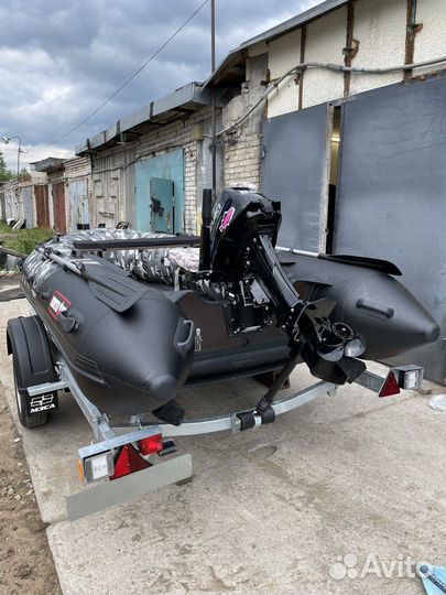 Лодка Хантер про (hunter PRO) мотор Suzuki DT 9.9