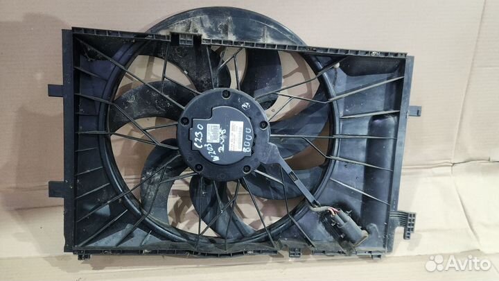 Вентилятор охлаждения mersedes w203