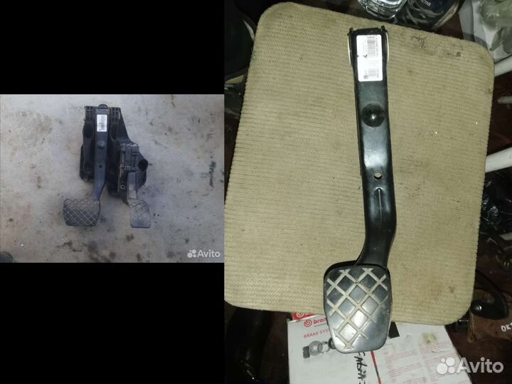 Педальный узел педаль Volkswagen Polo