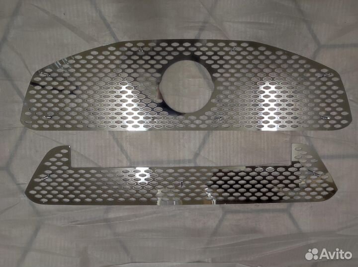 Накладки на решетки SsangYong Actyon 2010+