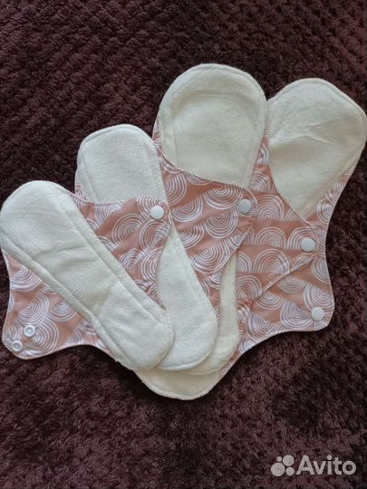 Многоразовые прокладки женские для месячных набор