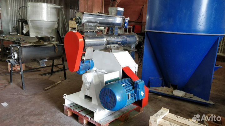 Линия гранулирования комбикорма кг-5