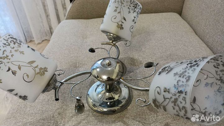 Люстра потолочная бу