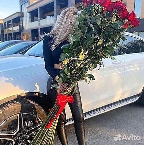 Розы Высокие Розы Гиганты Доставка Москва