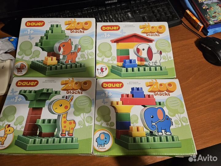 Конструктор bauer zoo bloks