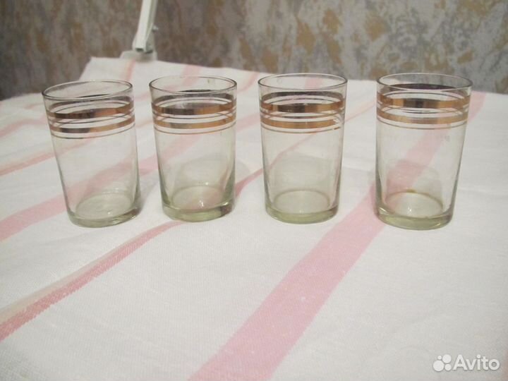 Стеклянная посуда советских времен