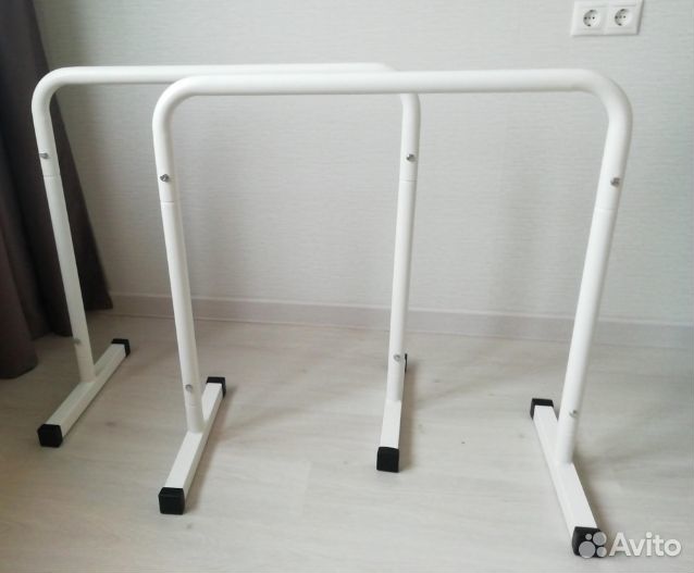 Хайлетсы паралетсы 2в1 брусья напольные мобильные