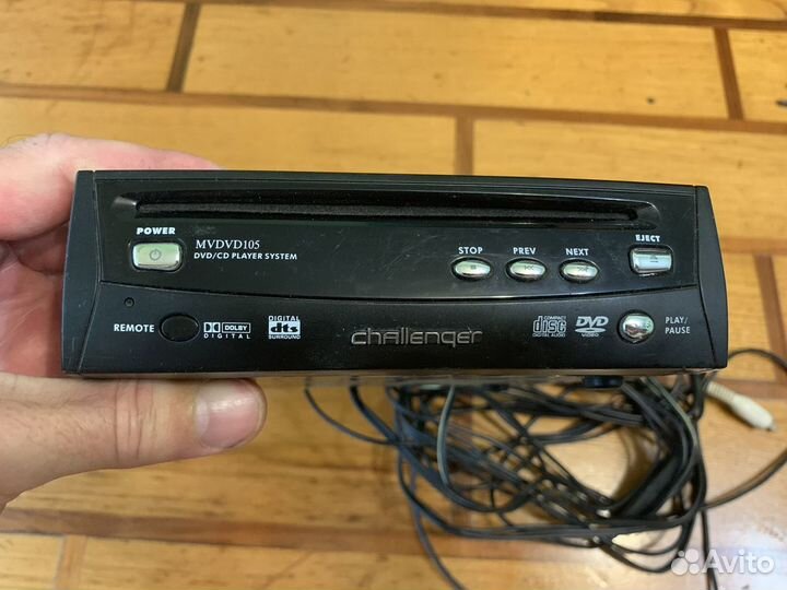 Портативный dvd плеер для авто