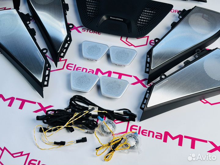 Накладки с подсветкой Bowers & Wilkins BMW X5 G05