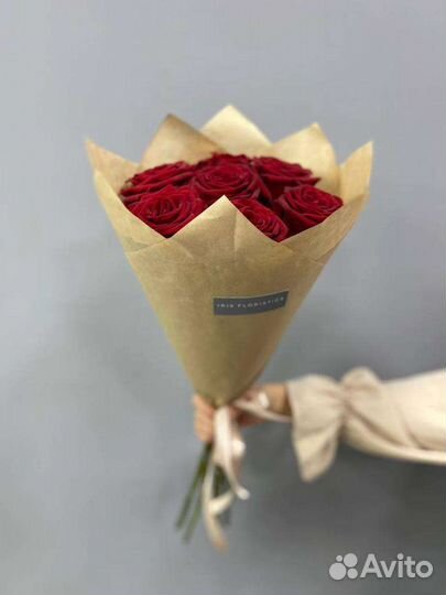 Букет из красных роз