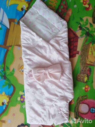 Конверт на выписку летний для девочки