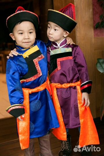 Аренда взрослых и детских бурятских костюмов