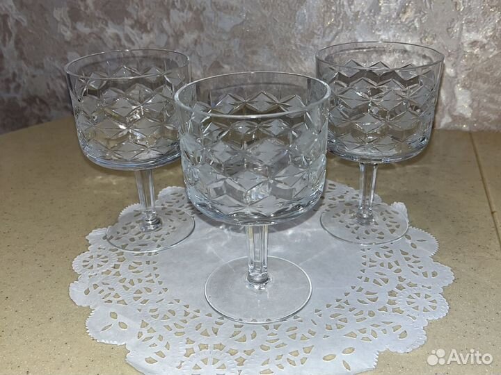 Хрустальные бокалы СССР
