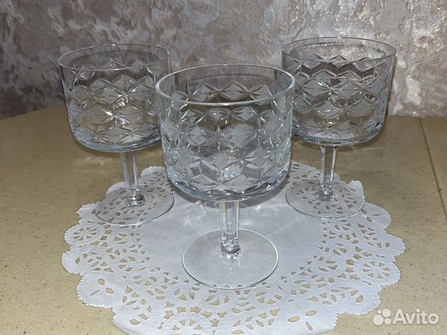 Хрустальные бокалы СССР