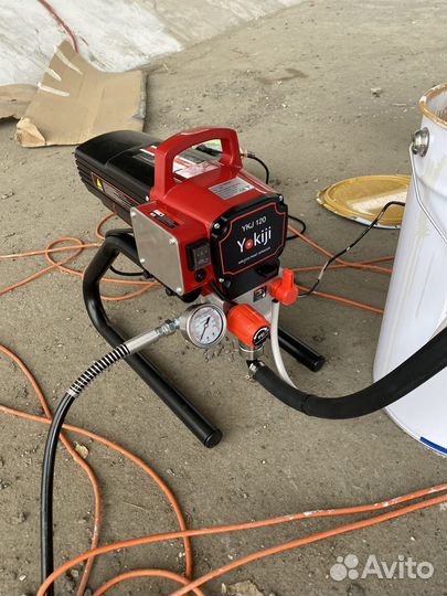 Безвоздушный окрасочный аппарат аренда