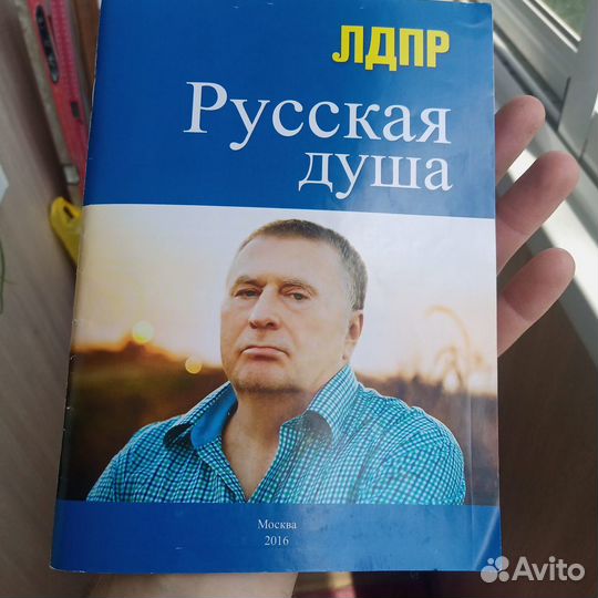 Книга Жириновского В. В. 