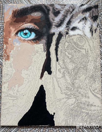 Картина по номерам из любого фото