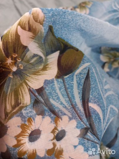 Ткань натуральная маркизет или шифон СССР