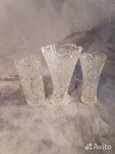 Посуда, вазы и хрусталь СССР