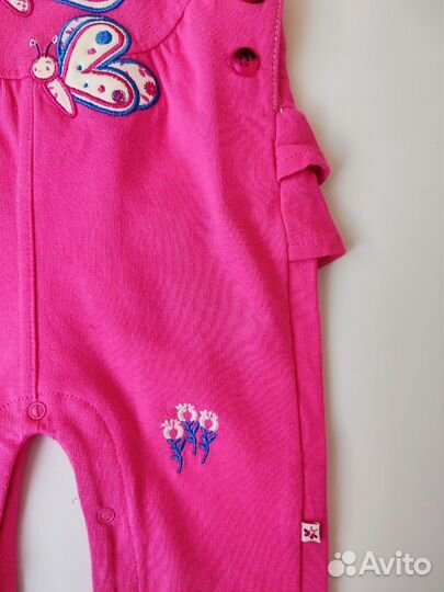 Полукомбинезон для девочки р68