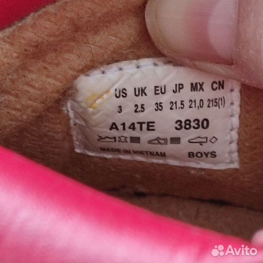 Ботинки для девочки 35 Timberland