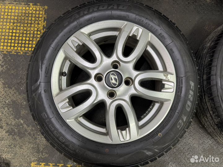 Колеса литые Solaris/Rio R15, 4:100, 185/65/15