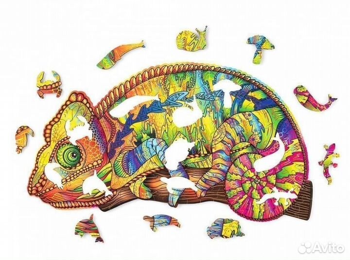 Деревянный пазл 