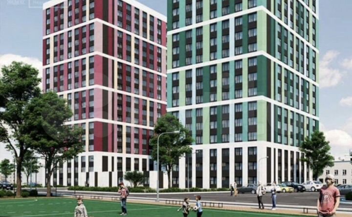 2-к. квартира, 65,1 м², 12/18 эт.