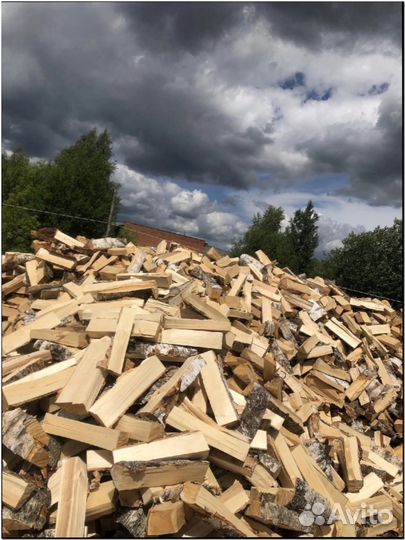 Дрова береза, осина, хвоя,дуб