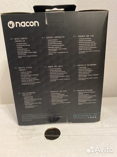 Геймпад Nacon для PS4 Grey Новый Гарантия Чек