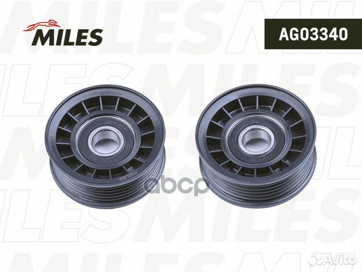 Ролик ремня приводного mazda 2 1.3/1.5 07- AG03