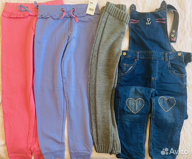 Пакет детской одежды для девочки 4-6 лет