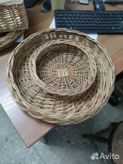 Корзины плетеные