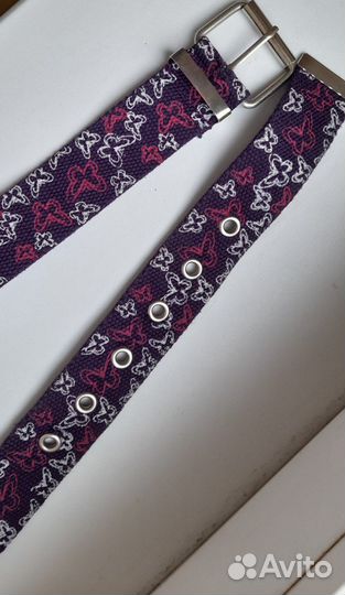 Ремень фиолетовый