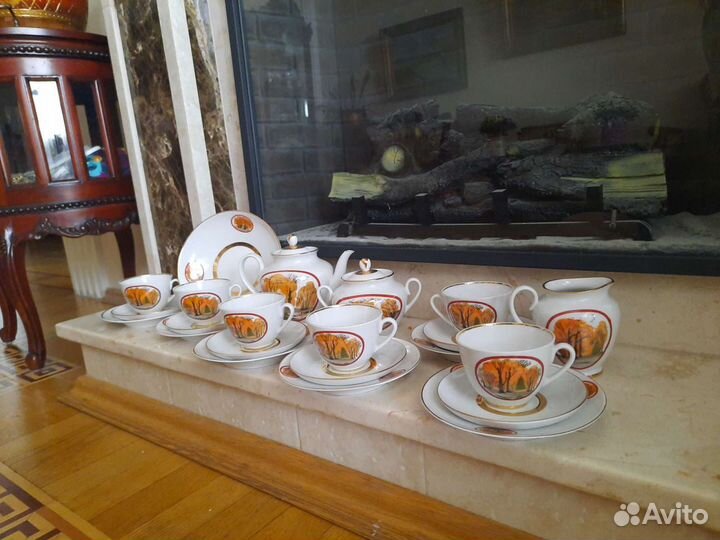 Чайный сервиз лфз, 70е гг