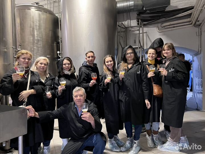 Экскурсия на пивоваренный завод ponarth