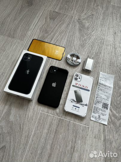 iPhone 11 64GB чек/ростест/комплект