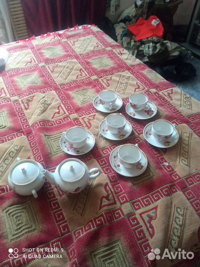 Чайный сервиз СССР фарфор