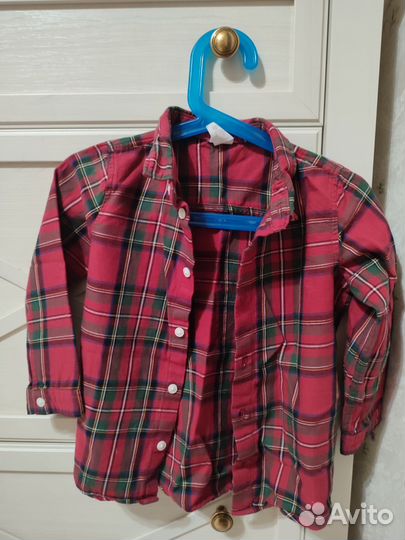 Рубашка h&m 98