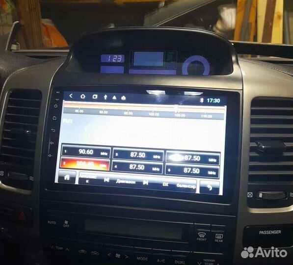 Магнитола Toyota Prado 120 Android