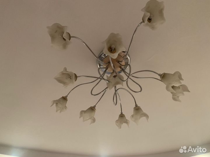 Люстра потолочная бу