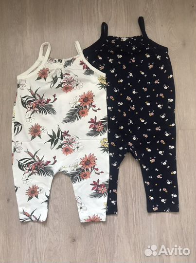Комбинезон летний h&m на девочку 74-80