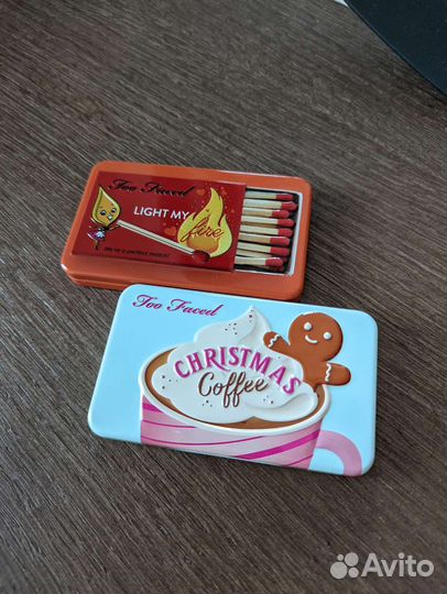 Too Faced Light My Fire, Christmas Coffee палетки