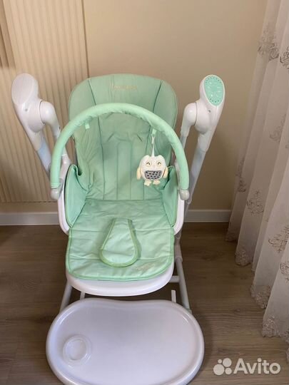 Стул для кормления Caretero indigo