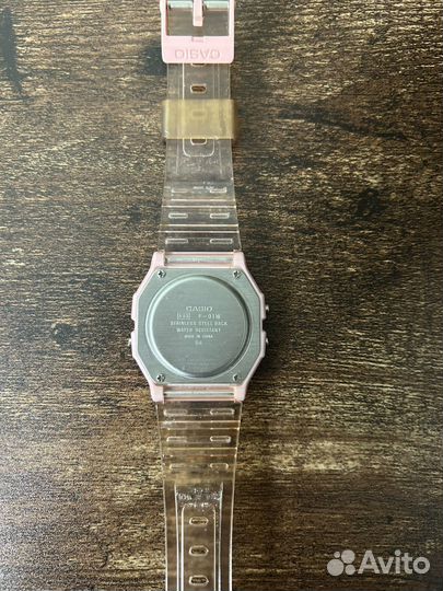 Электронные часы casio f-91w