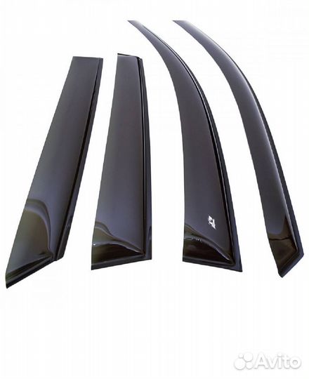 Ветровики Ford Fiesta VI c 2014г