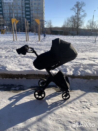 Зимний кит на коляску stokke