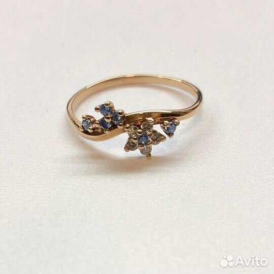 Золотое кольцо 585 пробы