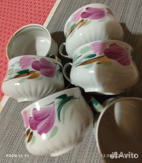Посуда СССР, винтаж, фарфор